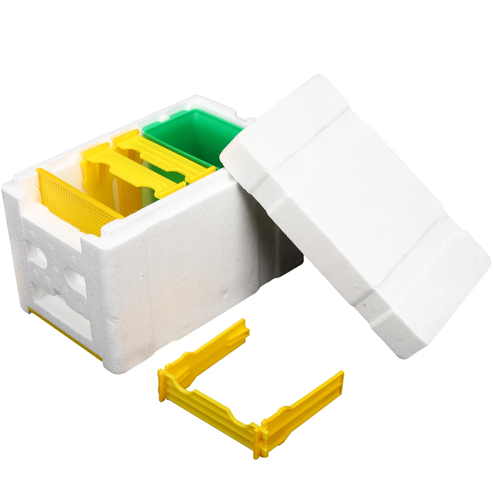 

Box Pollinating Beehive Kit Breeding Honey Mating Feeding Bluebird Feeder Mealworms
