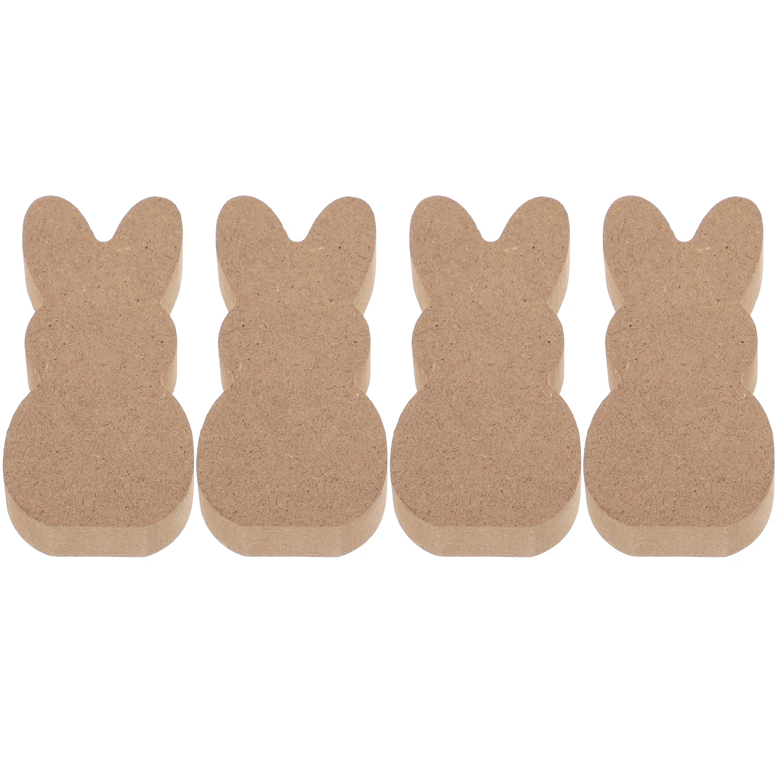 

Easter Bunny Sign Wood Rabbit Table Spring Block Signs Unfinished Wooden Cutouts Rabbits Blank Cutout Unpainted Slices Tiered