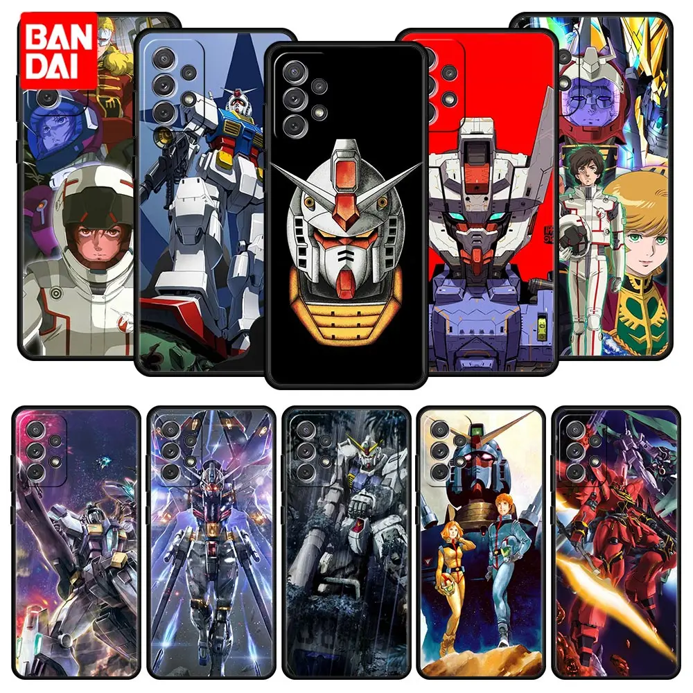 

Suit Gundam Phone Case for Samsung Galaxy A12 A51 A21s A02 A02s A22 A32 A52 A72 4G 5G Style Cover Fashion Smartphone Silicone