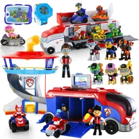 paw patrol set toys juguetes playset observatory toys patrulla canina toy with sound action figures kids toys gifts christmas