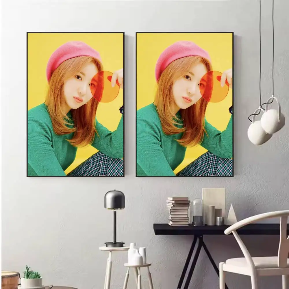 Фото Постер L-Lee Chaeyeon Till I Die, HD качество, настенный декор, ретро-постеры для дома, декор стен комнаты, самоклеящиеся №4