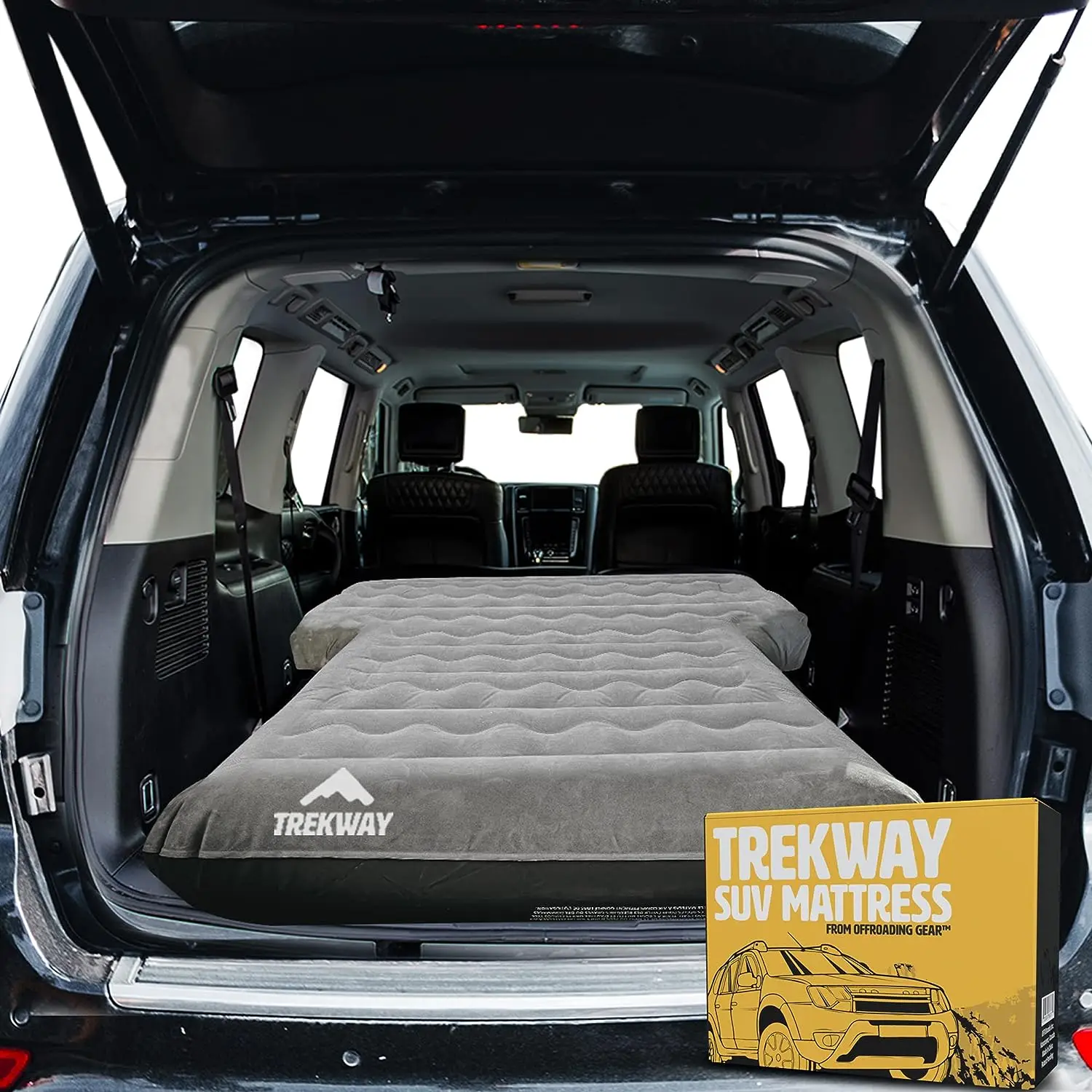 

Inflatable Air Mattress w/Side Chambers - Car Camping Bed - from Trekway\u2026