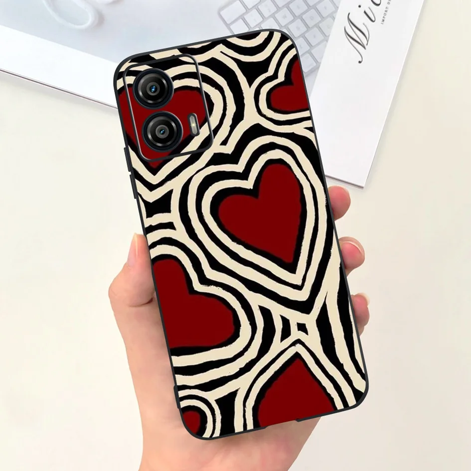 Противоударный силиконовый мягкий матовый чехол для Motorola Moto G73