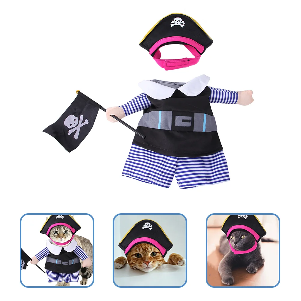 

1 Set of Decorative Dog Costume Adorable Cat Hat Comfortable Dog Hat Cat Accessory