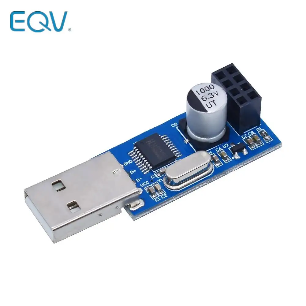 

CH340 CH340T NRF24L01+ USB to Serial Port Adapter Board 2.4G Antenna NRF24L01 Wireless Module Wifi Transceiver For Arduino