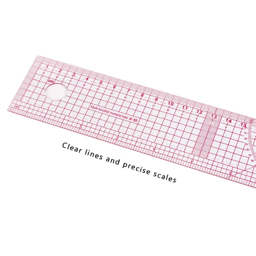 7 шт./компл. линейка для резки одежды многофункциональная лоскутного шитья