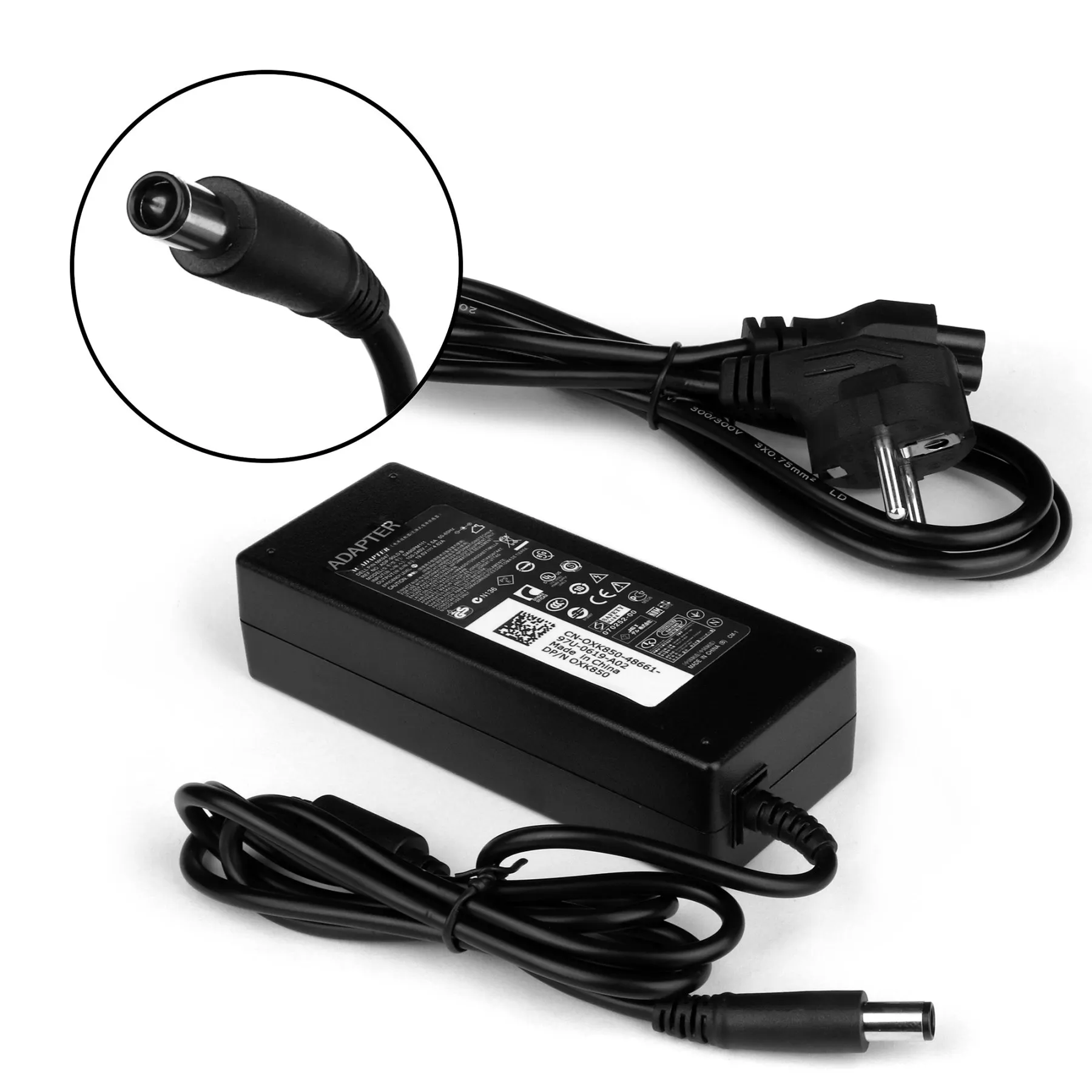 Power supply for laptop Dell Latitude XT (19.5V/4.62a) | Laptop Repair Components