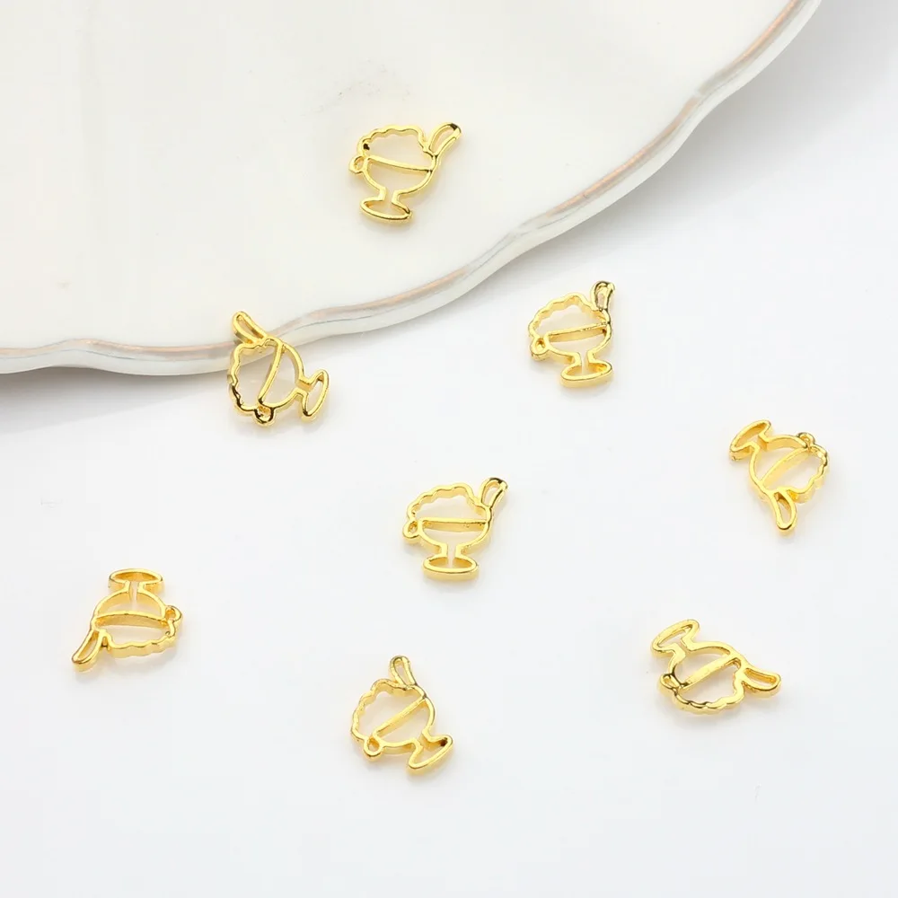 

10 шт., подвеска в виде большого пальца для браслета