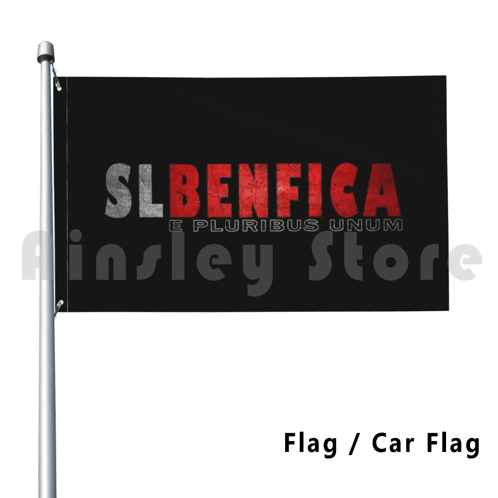 Футбольный клуб из Лиссабона фанаты флаг ультра Автомобильный забавный
