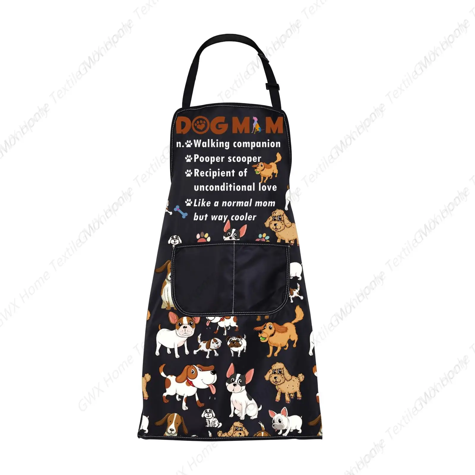 

Водонепроницаемый фартук для собаки и мамы