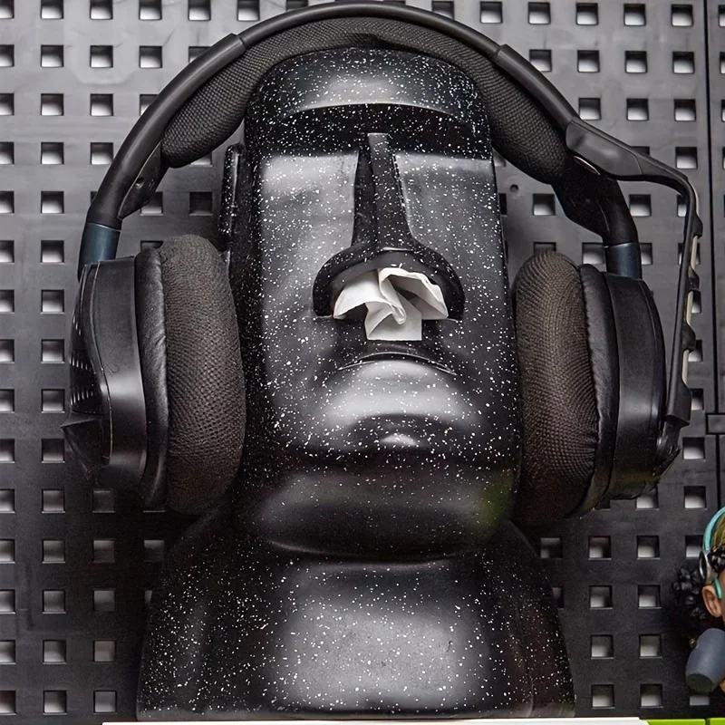 Держатель для статуи Моаи с островом пасхальной смолы креативная и