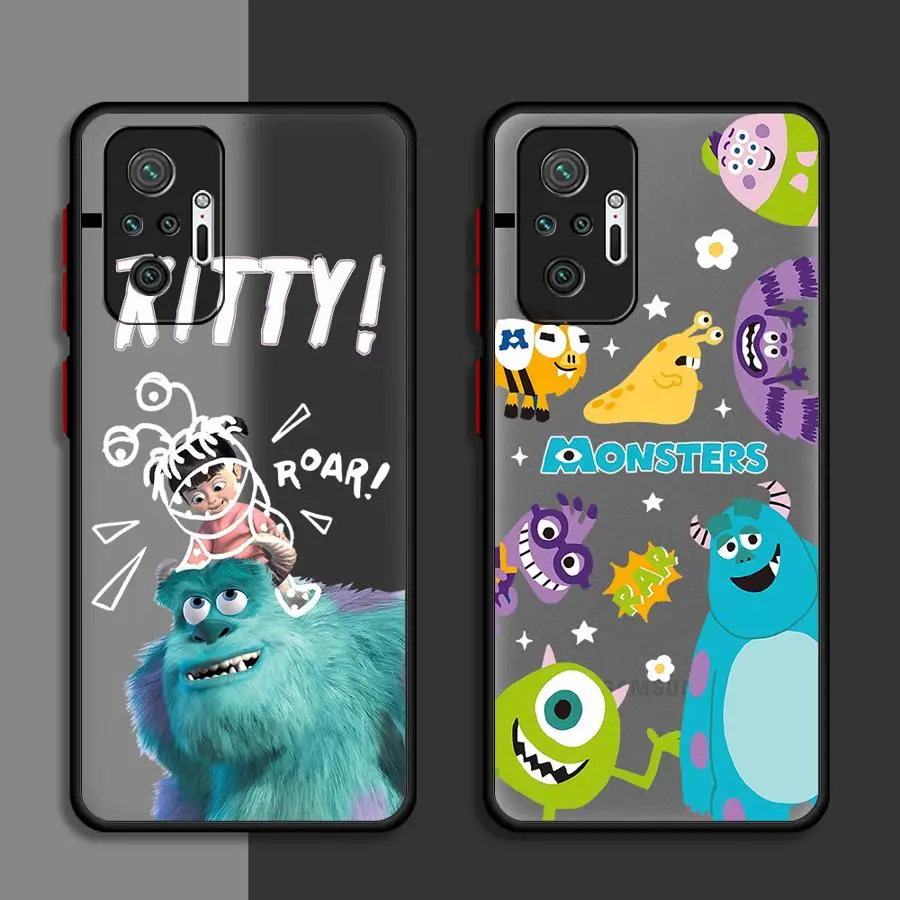 Фото Чехол для телефона Disney Monsters Inc для XiaoMi Redmi 9 9A 9i 9C 9T 10 10A 12C 2022 10C 12 4G K40 Pro, мягкий чехол №1