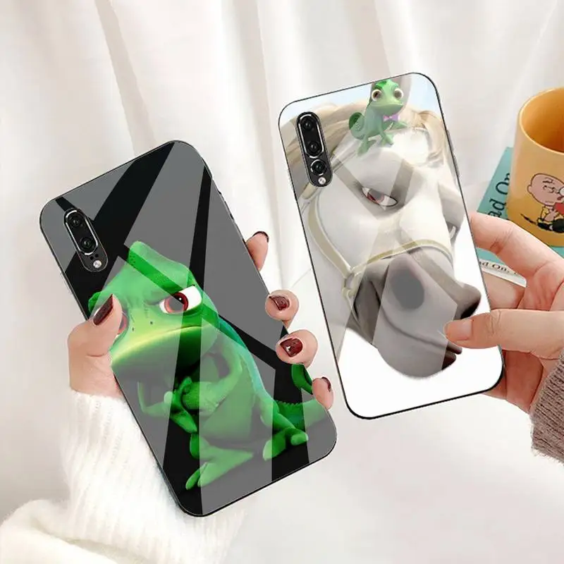 

Tangled Rapunzel Princess Phone Case For Huawei P30 P20 P10 Lite Honor 7A 8X 9 10 Mate 20 Pro Tempered Glass
