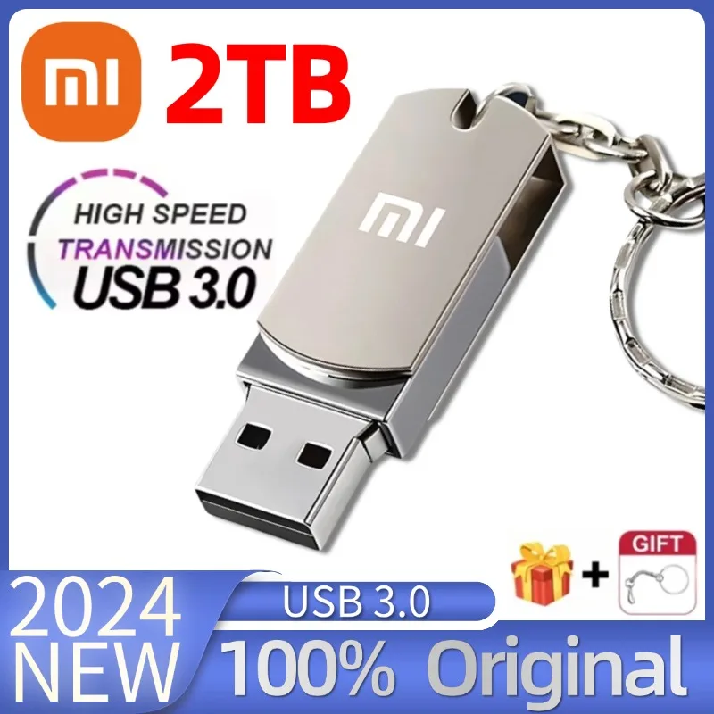 XIAOMI USB-накопители 3 0 2 ТБ металлический высокоскоростной флэш-накопитель 1 128 ГБ