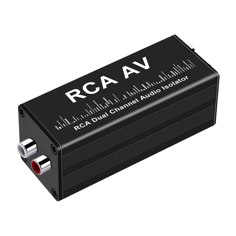 Пассивный двухканальный аудиоизолятор RCA HT-8686 для устранения шумов и помех с заземляющим контуром для студийного звука и акустических систем (art.: 3920dbd7f3b11) - 3920dbd7f3b11