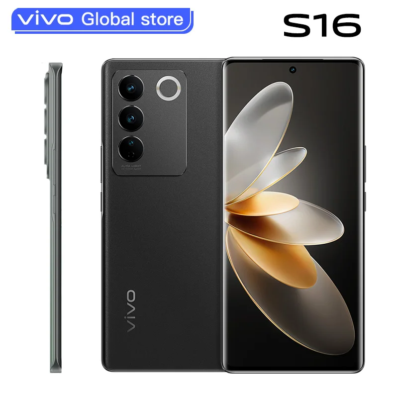 Original VIVO S16 5G Mobile Phone 6.78 Inch AMOLED Snapdragon870  Octa Core 66W SuperFlash Charge 50M Triple Camera NFC