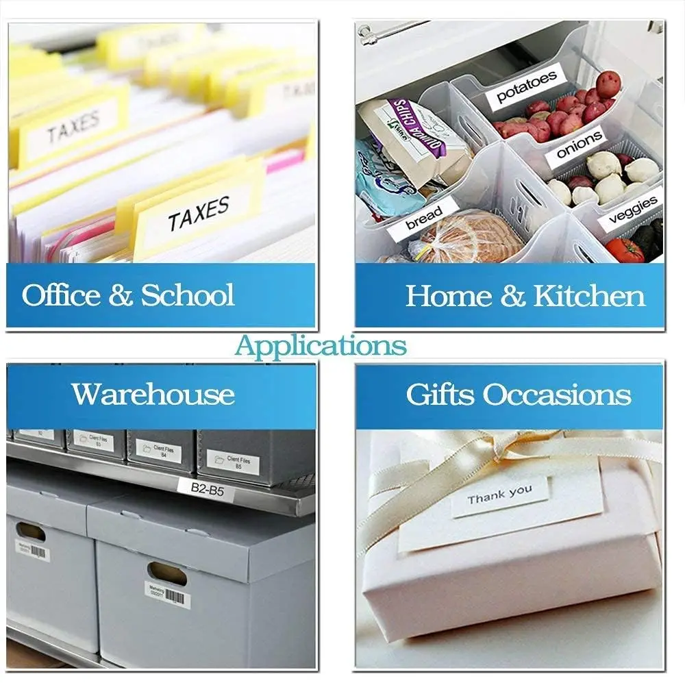 6 упаковок совместимая лента для этикеток Epson SS12KW 12 мм 1/2 дюйма LC-4WBN LK-4WBN LK принтера