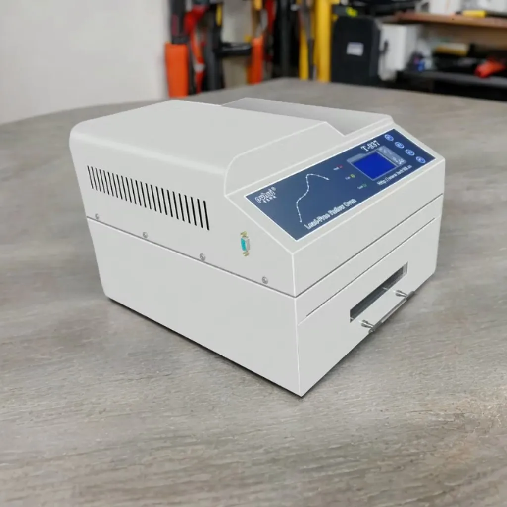 PUHUI T-937 Настольная бессвинцовая печь оплавления Инфракрасный нагреватель IC T937