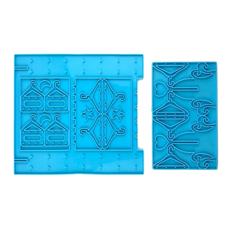 

2 шт., силиконовые вешалки для хранения сережек