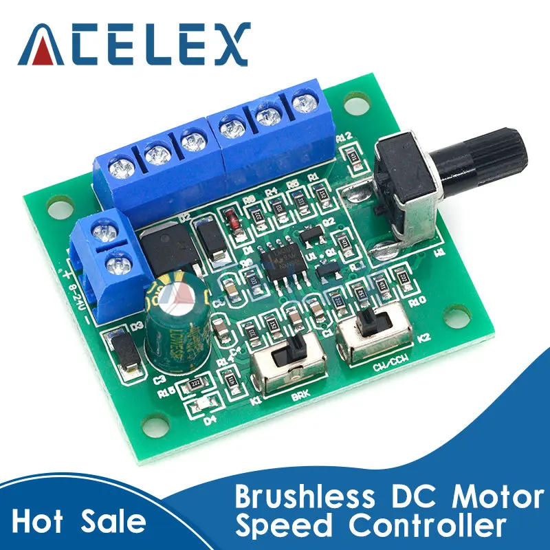 

DC8-24V бесщеточный телефон с приводом, бесщеточный двигатель, PWM плата управления скоростью
