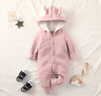 newborn baby jumpsuit autumn and winter warm baby boy clothing girl baby clothing animal overall baby jumpsuit