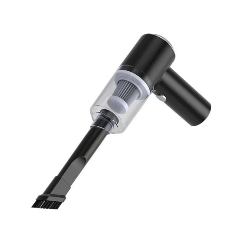 

Mini Wireless Car Vacuum Cleaner Super Strong Suction 5500 Pa Portable Handheld Auto Vacumm Cleaner Black