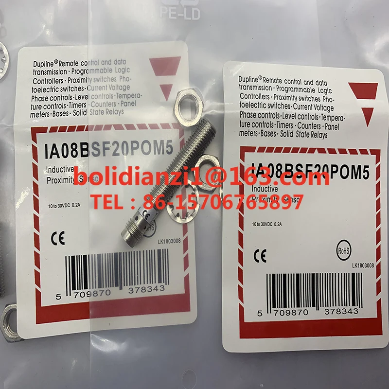 Оригинальный бесконтактный переключатель IA08BLN25NOM5 IA08BSF20NCM5 IA12DSN08NO 051671 Гарантия