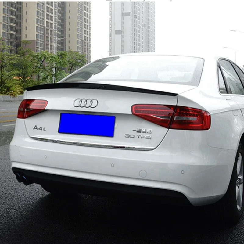 Фото Задний спойлер (антикрыло) из АБС-пластика, грунтованный, 1 шт., для Audi A4 B8 B9, 2009-2016 гг. №4