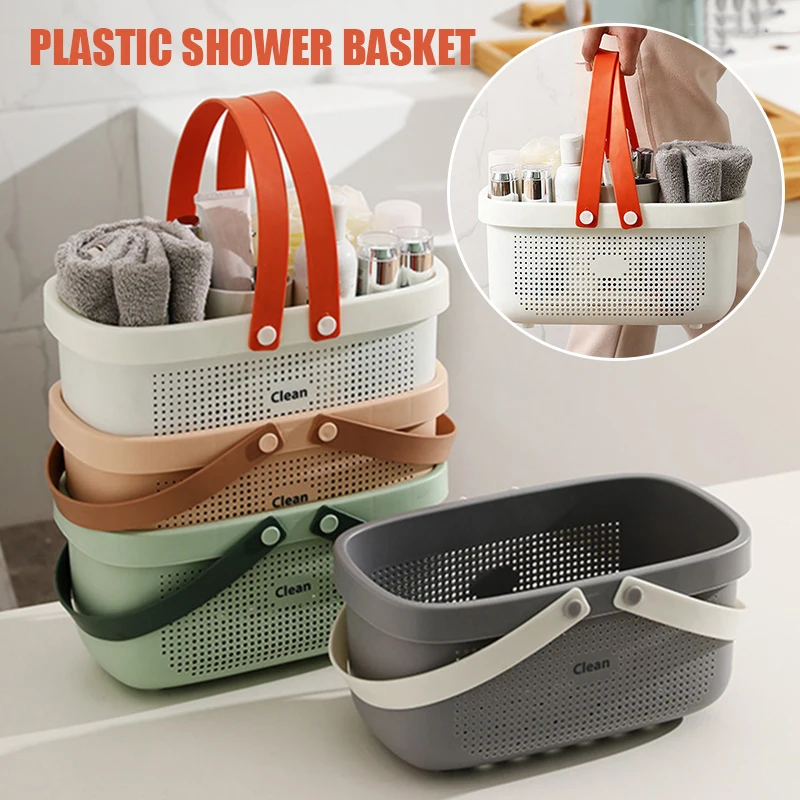 

1 шт. пластиковые корзины для хранения ручки душевые корзины для геля для душа шампуня косметические органайзеры корзина для фотографий