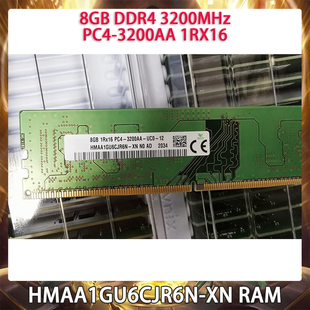 HMAA1GU6CJR6N-XN 8GB DDR4 3200MHz PC4-3200AA 1RX1 6 RAM для SK Hynix Memory работает идеально, быстрая доставка, высокое качество