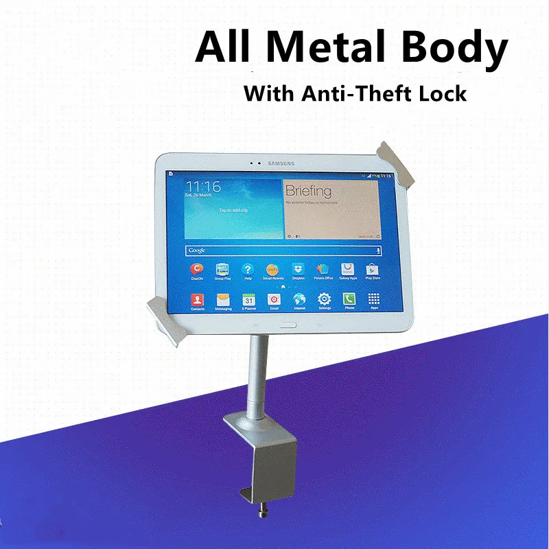 

2PCS Tablet Anti-theft Bracket Clip Desktop Tablet Ordering Bracket Fixing Bracket