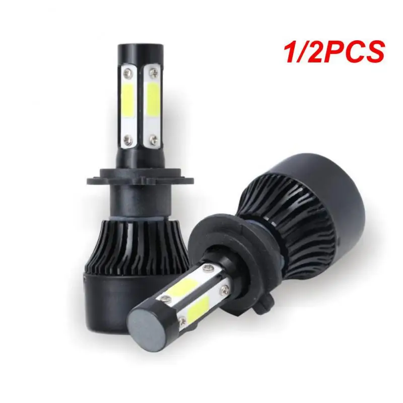 

1/2PCS Auto Headlamp 9012 Waterproof Durable Universal Portable Car Accessories Automotive Led Headlamp 8000lm Practical