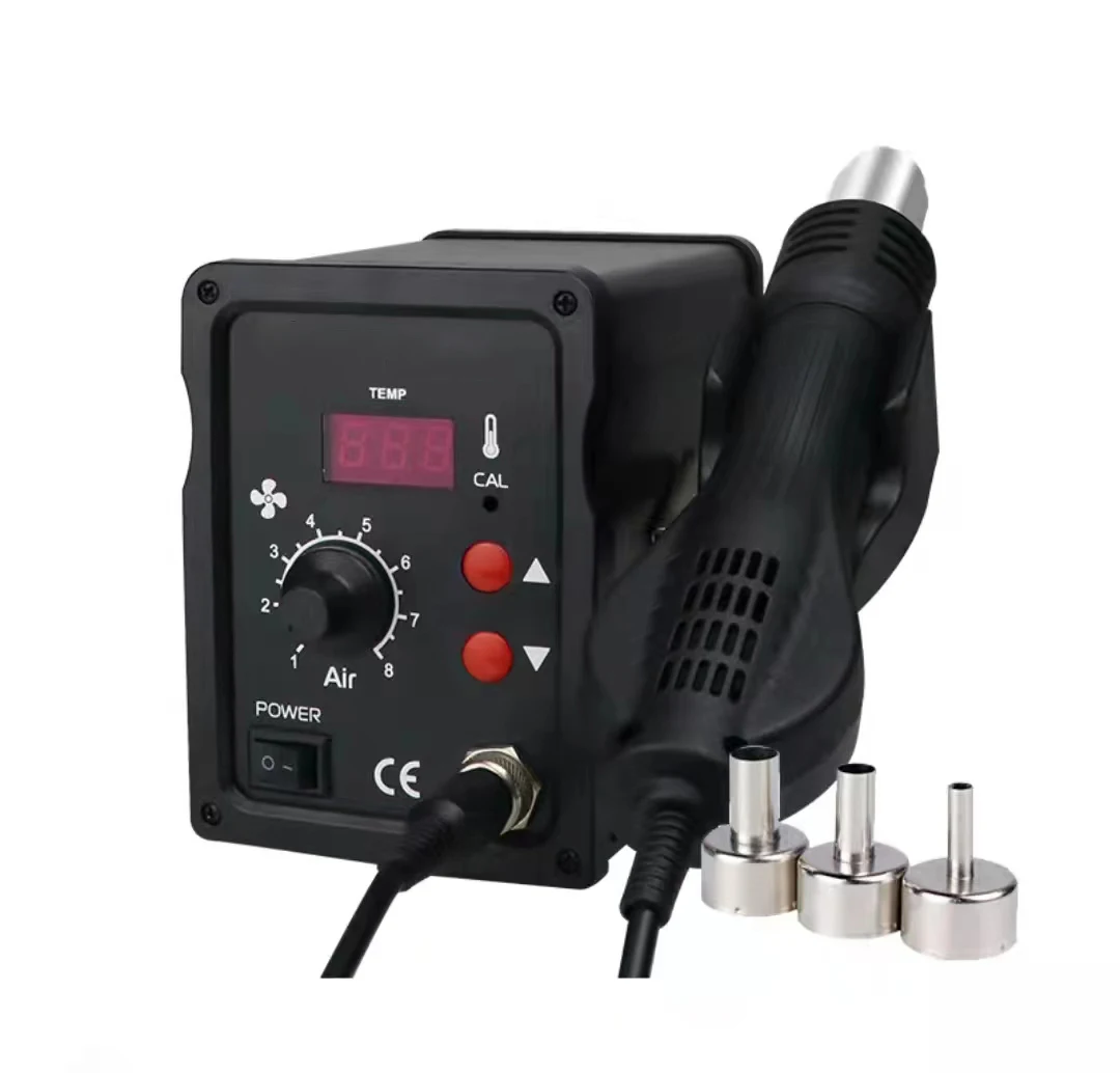 

mini factory price portable heat gun hot air soldering machine for credit card chip transplanting