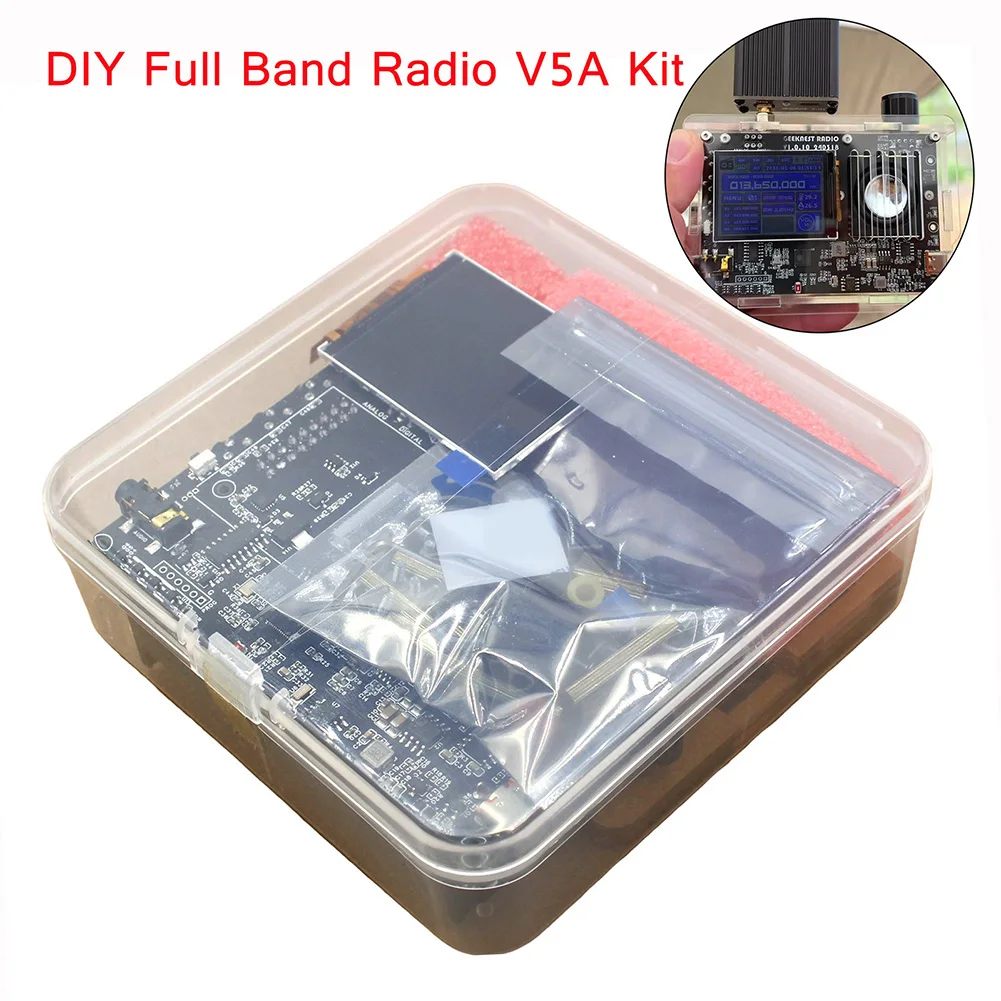 All Band Radio V5A Kit с режущим краем Цифровой аналоговый выход Все включено Частотная