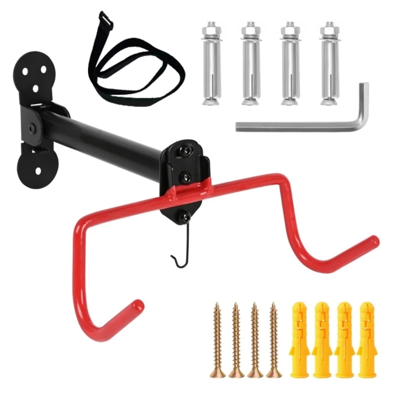 Настенная стойка для велосипедов Вертикальные и регулируемые настенные