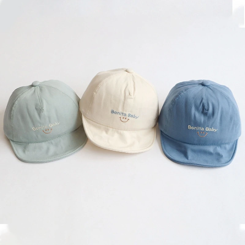 

Spring Summer Baby Baseball Caps Letter Pattern Children Sun Hat Fashion Kids Boys Girls Embroidery Hats Adjustable Outdoor Cap