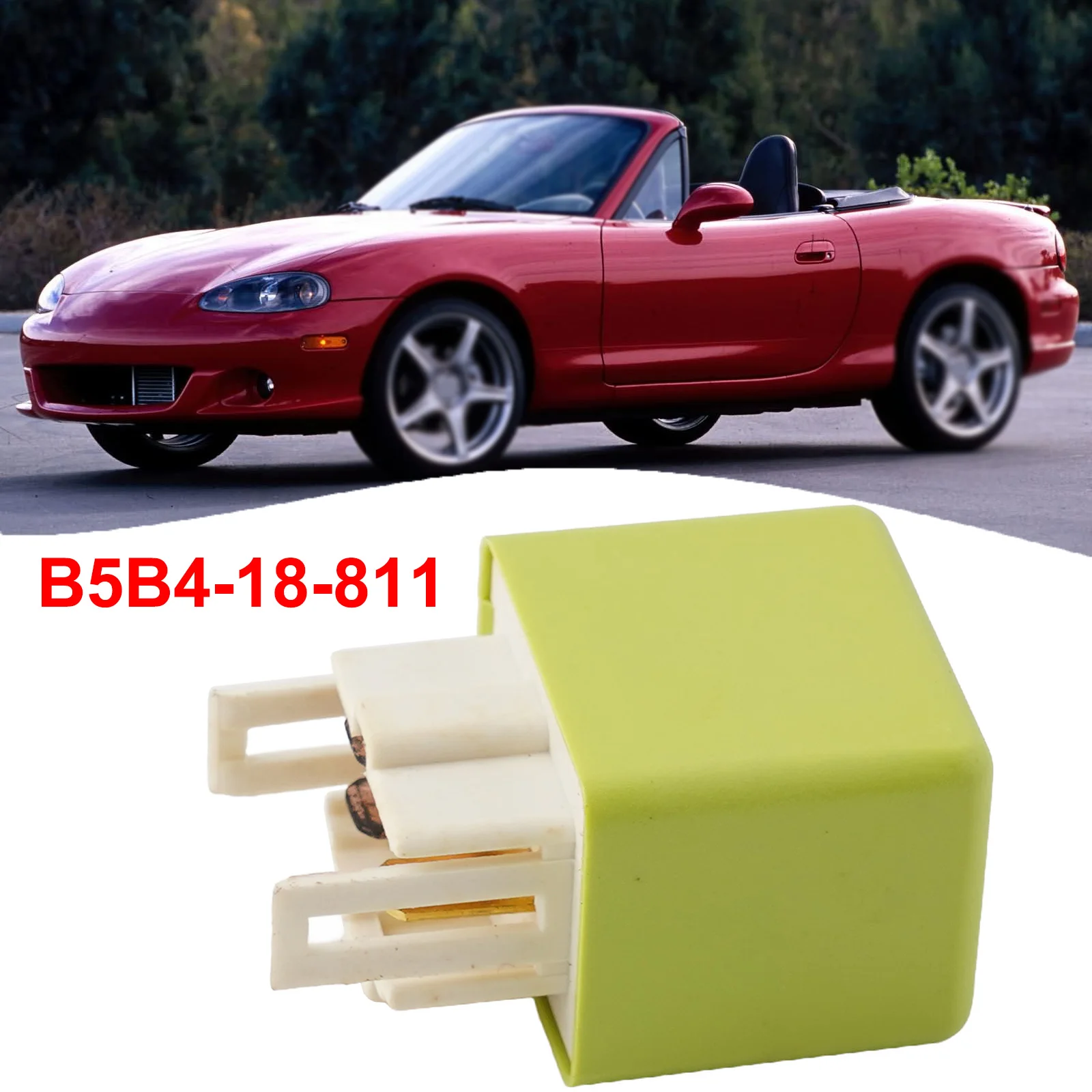 Главное реле B5B4-18-811 для Mazda Familia 1995/06- Telstar Wagon 1997/10 тренировочного автомобиля 2002/03-