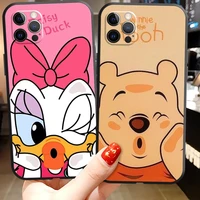 disney cartoon cute phone cases for iphone 11 12 pro max 6s 7 8 plus xs max 12 13 mini x xr se 2020 funda back cover soft tpu