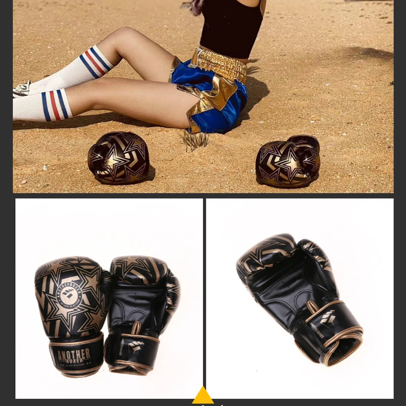 Training boxing gloves children adult general Sanda fighting gloves pu shock-absorbing men's and women's boxing equipment