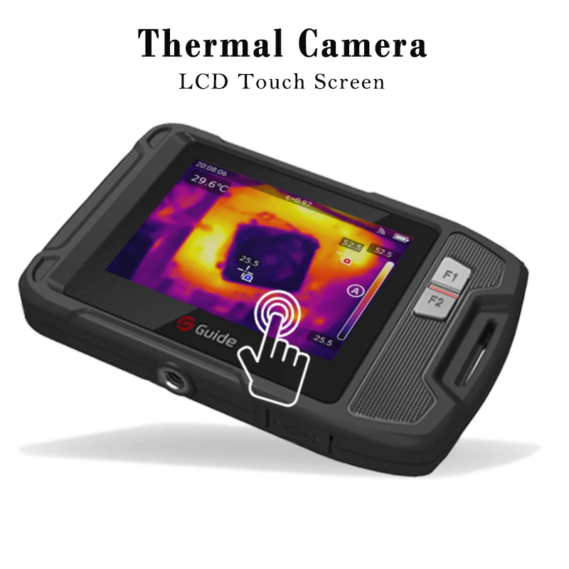 

GUIDE Infrared Digital Thermal Imager Camera With Touch Screen HD Night Vision Device Thermal Imaging for Outdoor Hunting