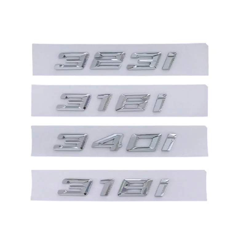 Новый 3D значок на багажник автомобиля наклейка 316i 318i 320i 325i 328i 330i 335i 340i логотип
