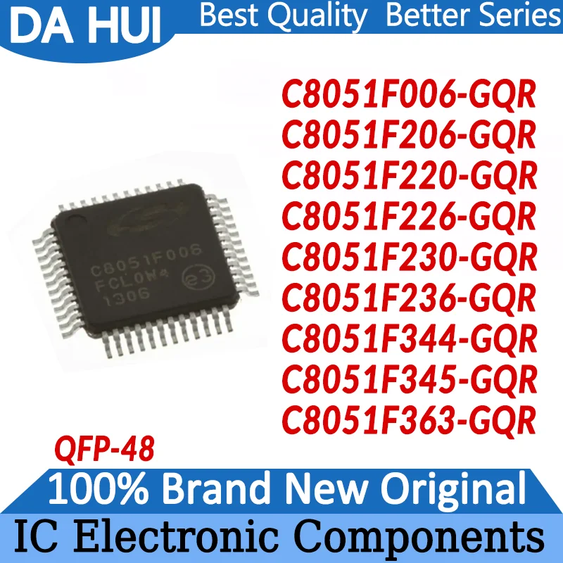 C8051F006-GQR C8051F206-GQR C8051F220-GQR C8051F226-GQR C8051F230-GQR C8051F236-GQR C8051F344-GQR C8051F345-GQR C8051F363-GQR