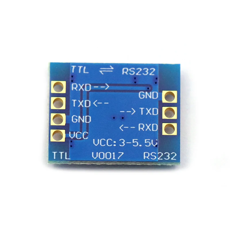 Модуль RS232 SP3232 TTL на модуль щеточный провод Тонущая позолоченная пластина