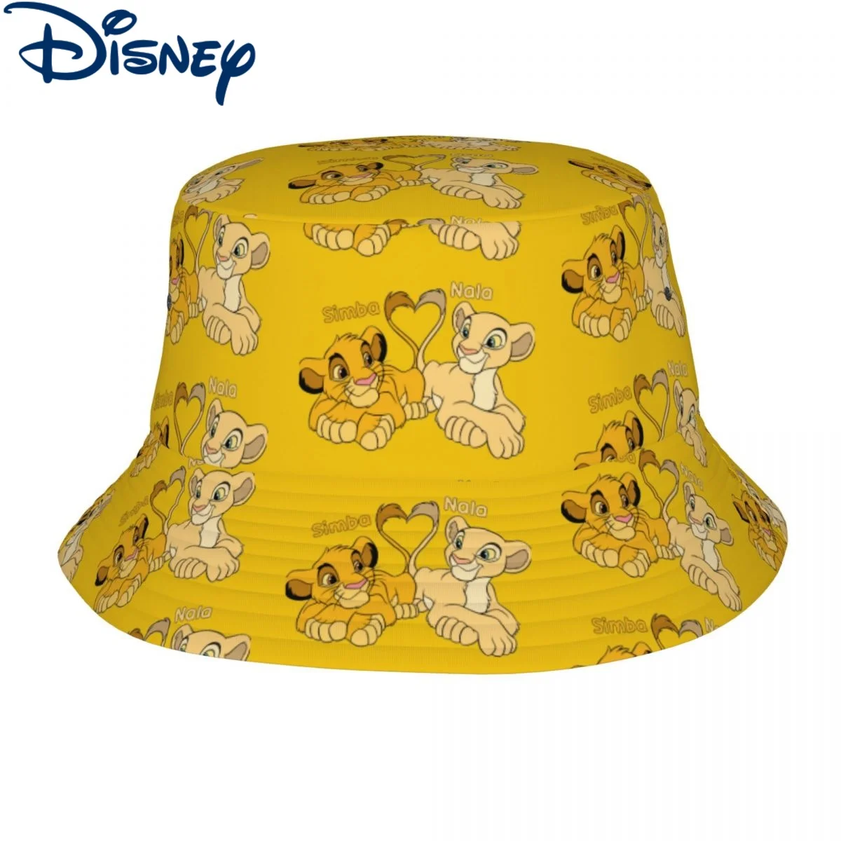 

Summer Vacation Getaway Headwear The Lion King Simba Nala Cartoon Bucket Hat Street Unisex Disney Bob Hat Fishing Caps Outdoor
