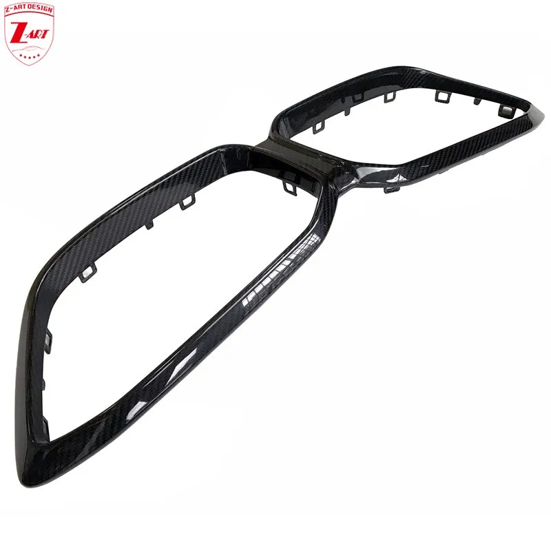 Z-ART F87 сухое углеродное волокно передняя решетка радиатора для BMW M2 PREG передний