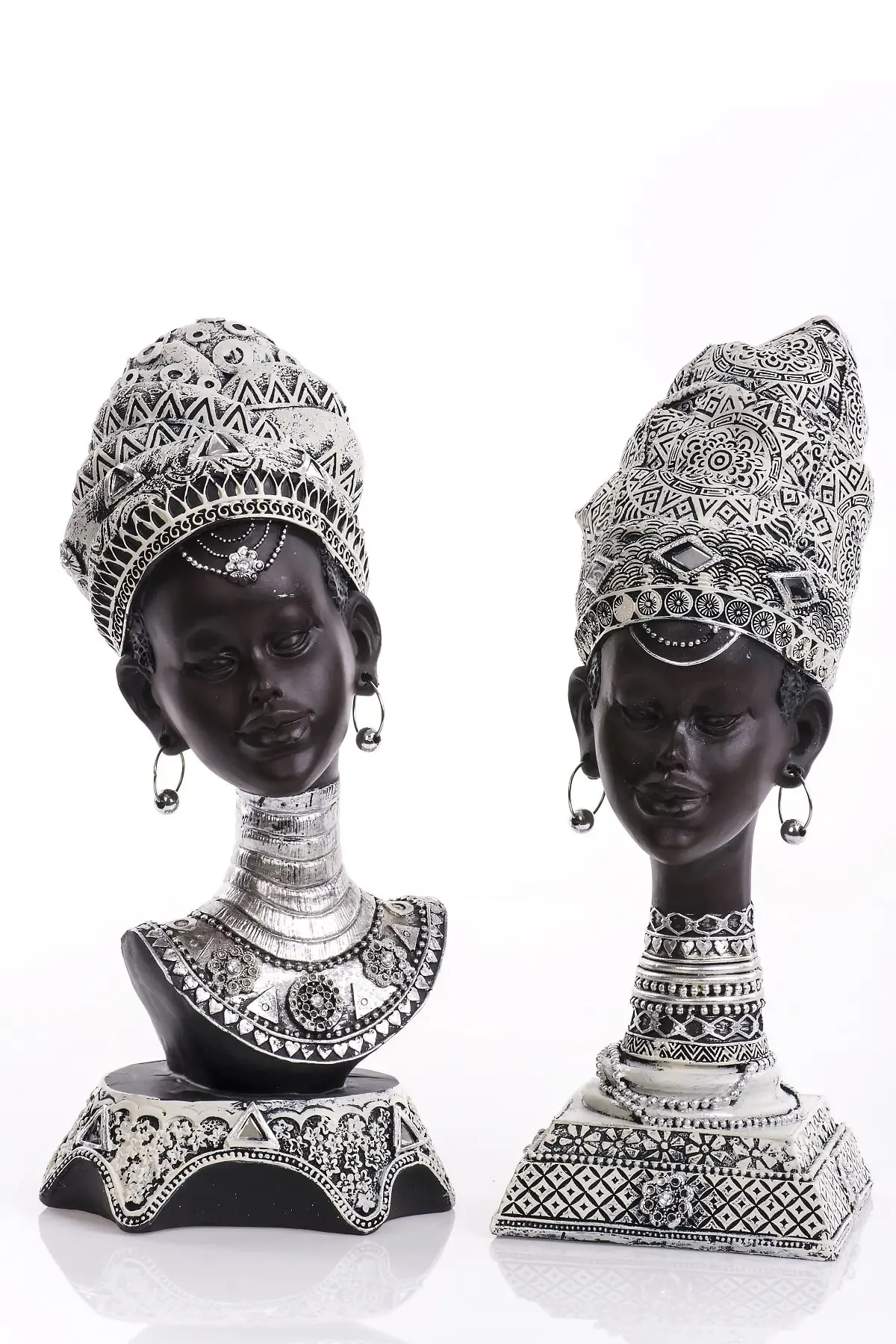 

Африканский бюст, декоративный комплект бабочек 26 см, украшение бибелот