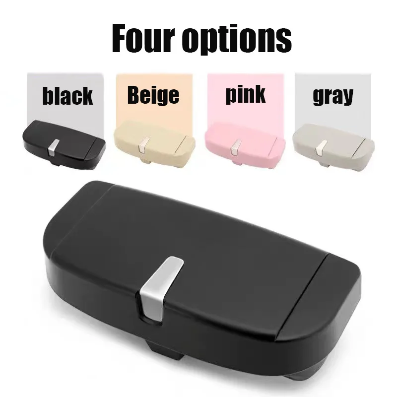 

2023 Man Automotive Glasses Holder Vehicle Supplies Car Accessories Simple Glasses Organizer Female Universal Car Glasses Stand
