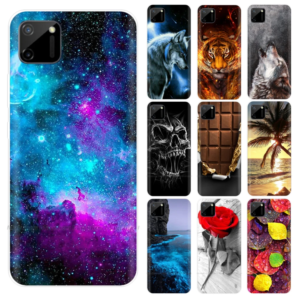 

Soft Case For Realme C11 Case C 11 Cover Cool Silicon Cover TPU Phone Case For OPPO Realme C11 2021 Coque RealmeC11 2020 Bumper