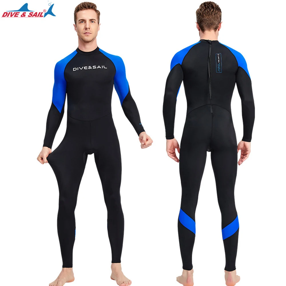 Men's High-Quality Fashion Lycra Surfing Suit One-Piece Quick-Drying Sunscreen New Water Sports Swimming Snorkeling Surfing Suit