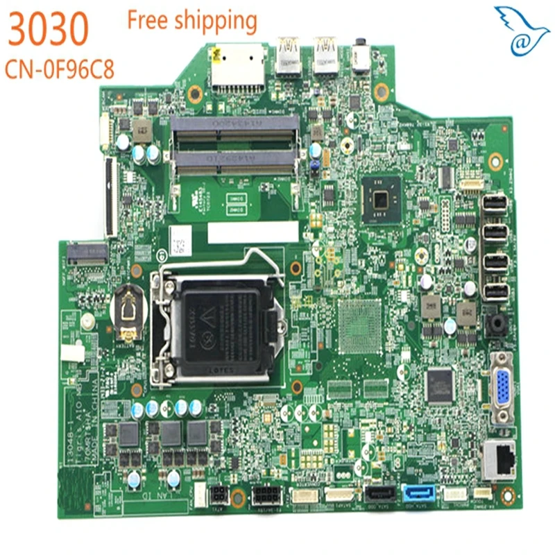 

0F96C8 для DELL Optipiex 3030 материнская плата AIO материнская плата F96C8 13048-1 100% протестированная Полная работа